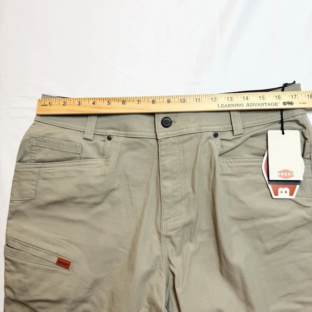 Brunt men torra